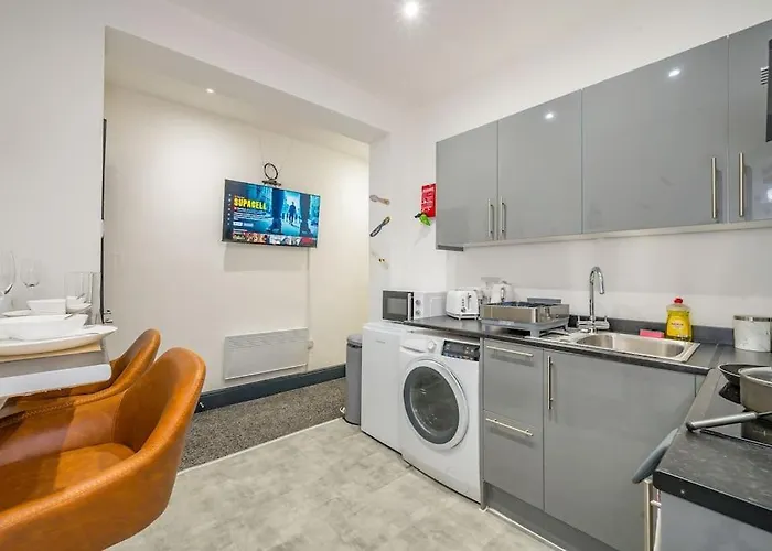 Appartement -f19gh- For Relaxed & Cosy Stay,free Parking,wifi Leeds (West Yorkshire)